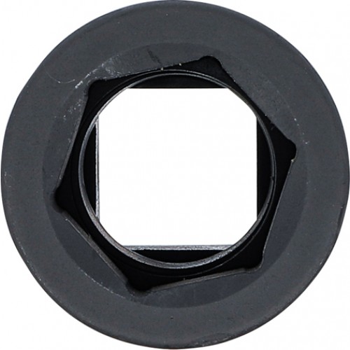 BGS Kraft-Steckschlüssel-Einsatz Sechskant, tief | Antrieb Innenvierkant 25 mm (1"") | SW 32 mm
