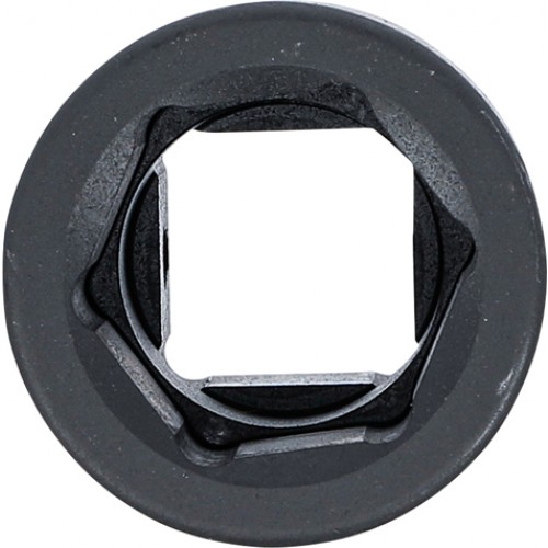 BGS Kraft-Steckschlüssel-Einsatz Sechskant, tief | Antrieb Innenvierkant 25 mm (1"") | SW 33 mm