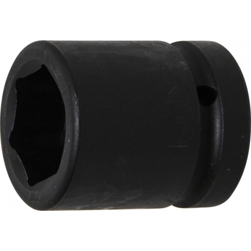 BGS Kraft-Steckschlüssel-Einsatz Sechskant | Antrieb Innenvierkant 25 mm (1"") | SW 34 mm