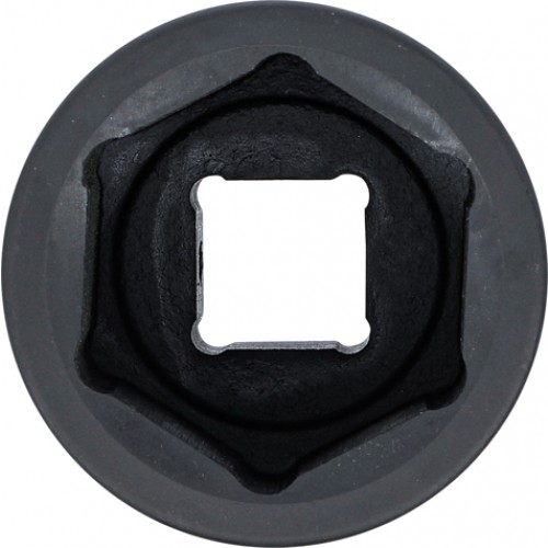 BGS Kraft-Steckschlüssel-Einsatz Sechskant | Antrieb Innenvierkant 25 mm (1"") | SW 55 mm