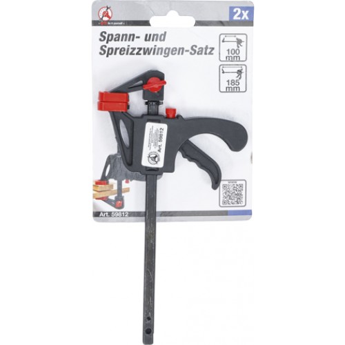 BGS Spann- und Spreizzwingen-Satz | 105 mm | 2-tlg.