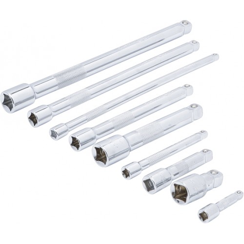 BGS Kippverlängerungs-Satz | 6,3 mm (1/4"") / 10 mm (3/8"") / 12,5 mm (1/2"") | 9-tlg.