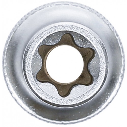 BGS Steckschlüssel-Einsatz E-Profil, tief | Antrieb Innenvierkant 12,5 mm (1/2"") | SW E12