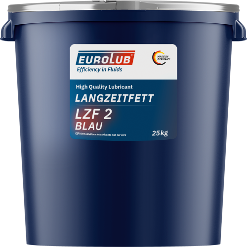 Eurolub Langzeitfett LZF 2 BLAU 25kg Fett Kübel / Eimer