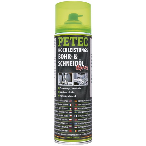 Petec Hochleistungs Bohr-& Schneidöl 500ml Spray