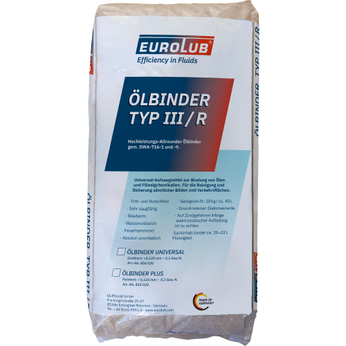 EUROLUB Ölbinder Universal Grobkorn 20kg