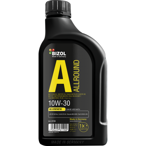 BIZOL Allround Motoröl 10W-30 - 1 Liter