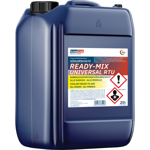 EUROLUB Kühlerschutz RTU Ready-Mix UNIVERSAL 20 Liter Kanister