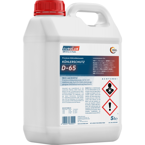 EUROLUB Kühlerfrostschutz D-65 5l Kanister
