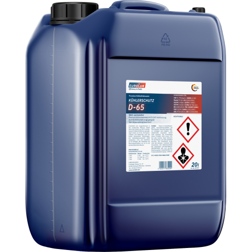 EUROLUB Kühlerfrostschutz D-65 20l Kanister