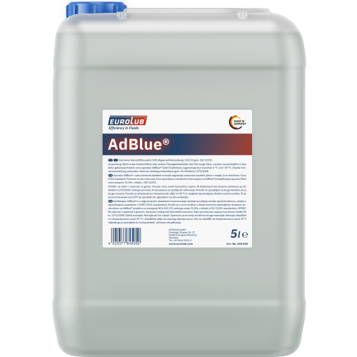 EUROLUB AdBlue Harnstofflösung 5l Kanne mit Ausgießer