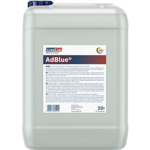 EUROLUB AdBlue Harnstofflösung 10l Kanne mit Ausgießer