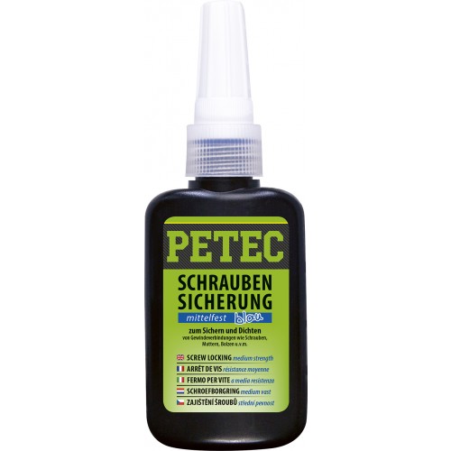Petec Schraubensicherung Mittelfest 50g