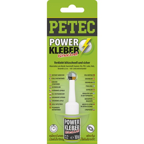 Petec POWER Kleber 10g (Profi Superkleber)
