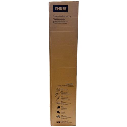 Thule VeloSpace XT Fahrradträger für 3 Bikes silber/schwarz