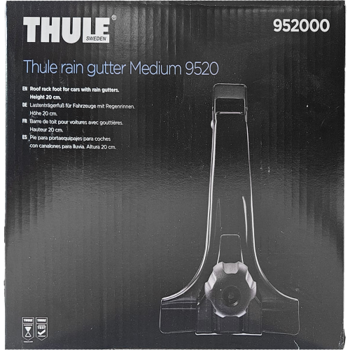 Thule 952000 Fußsatz für Fahrzeuge mit Hochdach, 20 cm