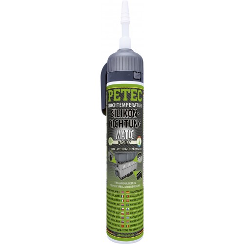 Petec Silikondichtung Matic SD  200ml, weiß