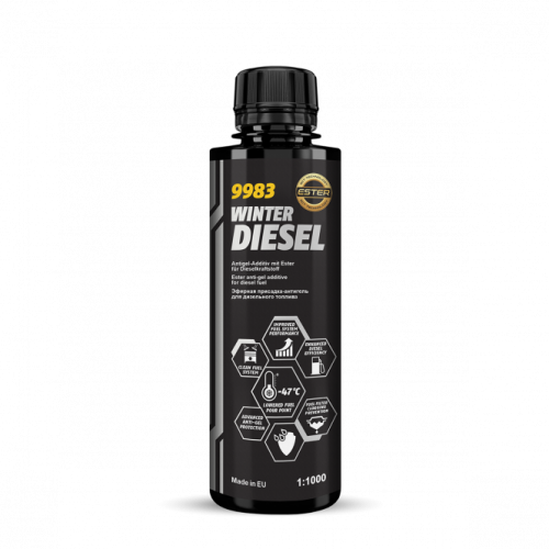 Mannol 9983 Winter Diesel Kraftstoff Additiv 250ml Flasche