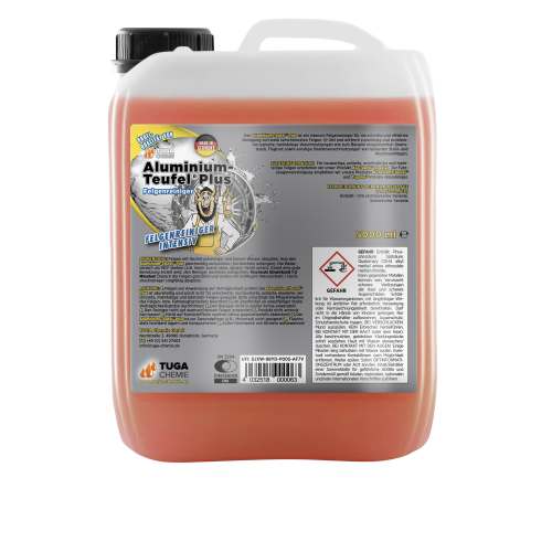 Tuga Chemie - Aluminium-Teufel Plus (extrem kraftvoller Felgenreiniger) 5L Kanister