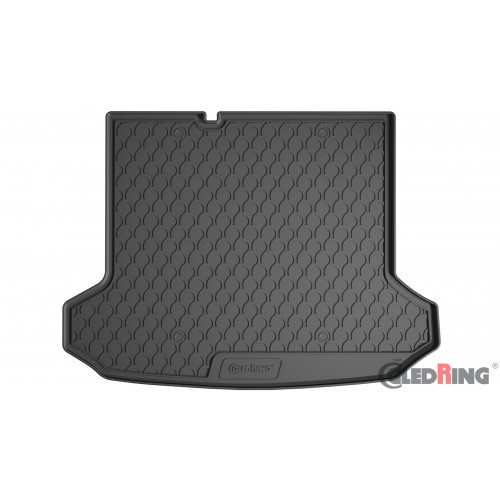 Original Gledring Premium Gummi Kofferraummatte - AUDI Q4 SUV Elektro (Unterer Boden, nicht für variablen Boden) 2021->
