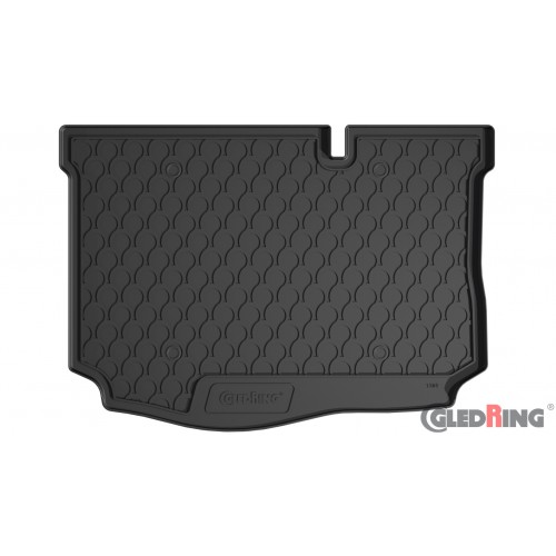 Original Gledring Premium Gummi Kofferraummatte - FORD Fiesta (5-türig, Unterer Boden) 08.2017->
