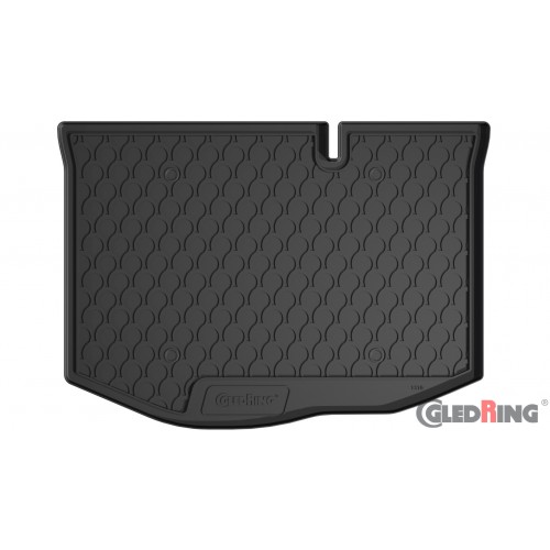 Original Gledring Premium Gummi Kofferraummatte - FORD Fiesta (5-türig, Unterer Boden) 2008-2017