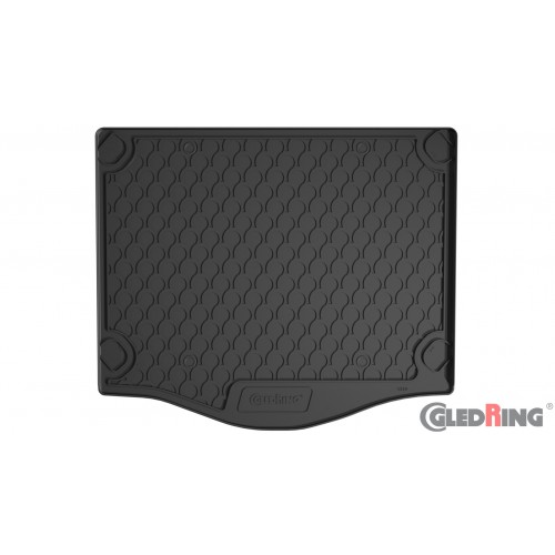 Original Gledring Premium Gummi Kofferraummatte - FORD Focus HB III (mit Reserverad) 2011-2018