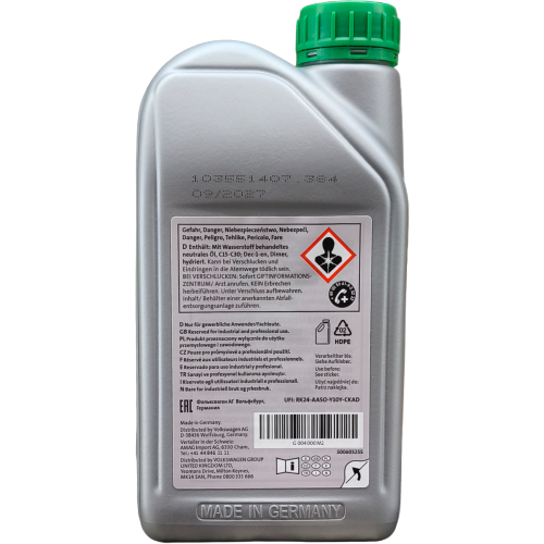 Original VW Audi Seat Skoda Hydrauliköl G 004 000 M2 - 1 Liter