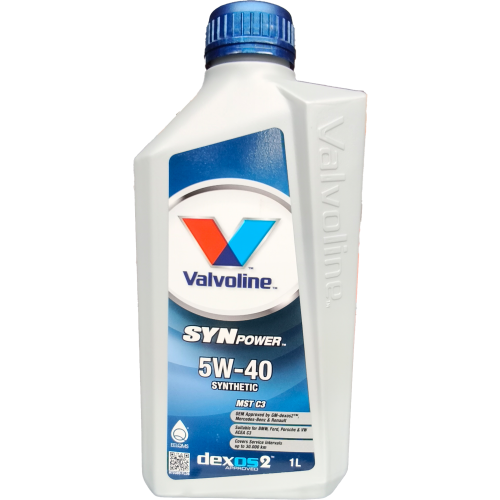 Valvoline Motoröl SYNPOWER MST C3 5W-40 1 Liter Flasche