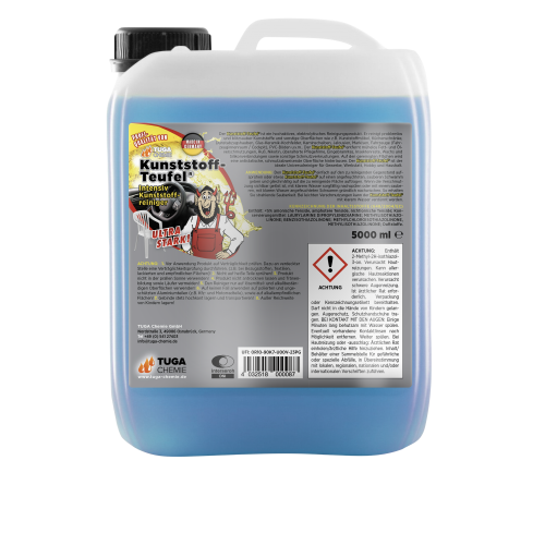 Tuga Chemie - Kunststoff-Teufel (Entfernt (fast) alles auf Kunststoff) 5L Kanister