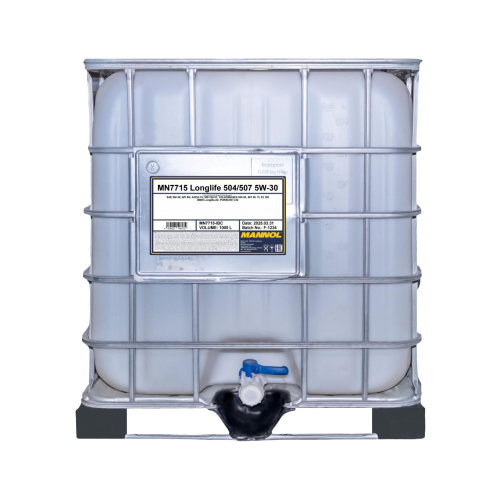 Mannol 7715 Longlife 504/507 5W-30 Motoröl 1000l IBC Container