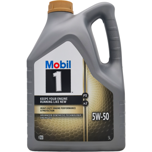 Mobil 1 FS X2 5W-50 Motoröl ( ehem. FS X1 / PEAK LIFE ) 5 Liter Kanister