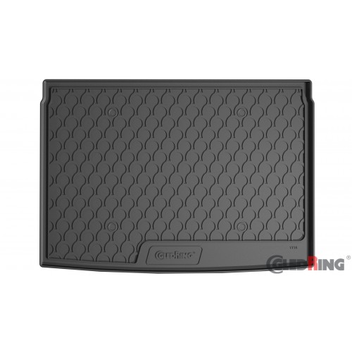 Original Gledring Premium Gummi Kofferraummatte - MERCEDES B-Classe W 246 (tiefer Boden) 2011-2019
