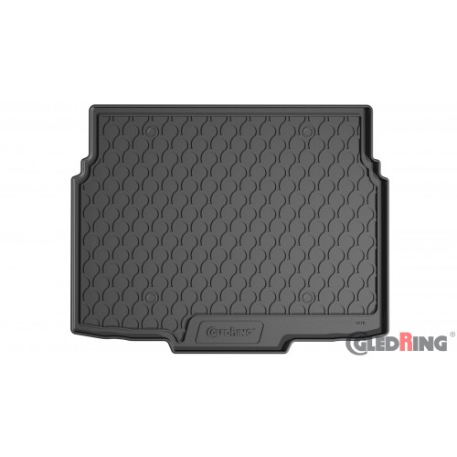 Original Gledring Premium Gummi Kofferraummatte - OPEL Crossland X (Unterer Boden) 2017->
