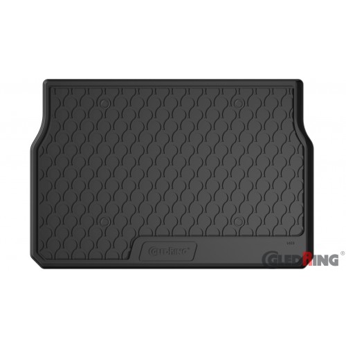 Original Gledring Premium Gummi Kofferraummatte - PEUGEOT 208 2012-11.2019