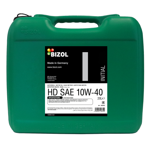 BIZOL initial Motoröl HD SAE 10W-40 CK-4 - 20 Liter