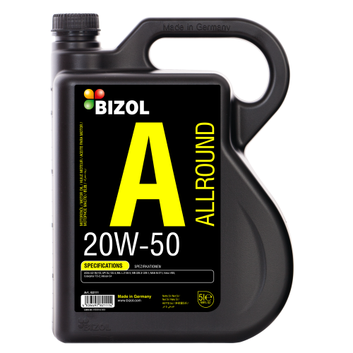 BIZOL Allround Motoröl 20W-50 - 4 Liter