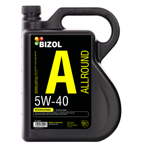 BIZOL Allround Motoröl 5W-40 - 4 Liter