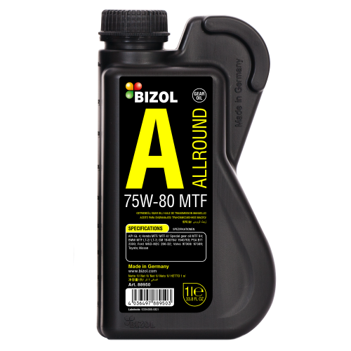 BIZOL Allround Gear Oil Getriebeöl MTF 75W-80 - 1 Liter