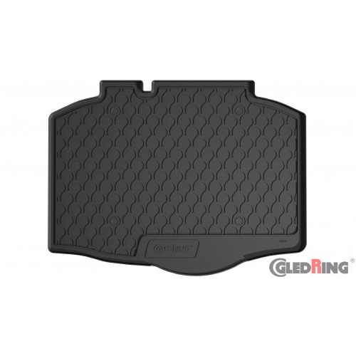 Original Gledring Premium Gummi Kofferraummatte - SEAT Ibiza HB (5-türig/ unterer Boden) 2017->
