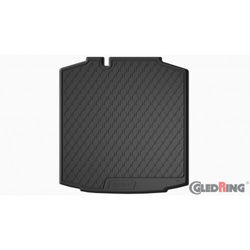 Original Gledring Premium Gummi Kofferraummatte - SEAT Toledo HB (Tiefer Boden) 2012->