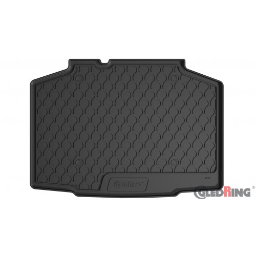 Original Gledring Premium Gummi Kofferraummatte - SKODA Kamiq (Tiefer Boden) 09.2019->