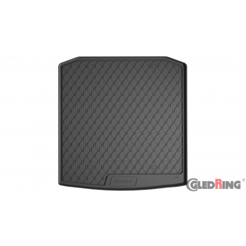 Original Gledring Premium Gummi Kofferraummatte - SKODA Oktavia Kombi (Tiefer Boden) 2020->