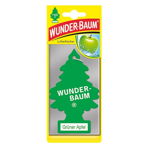 Wunderbaum® grüner Apfel - Original Auto Duftbaum Lufterfrischer