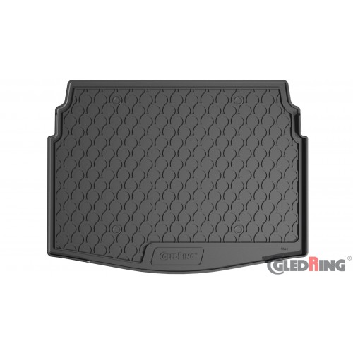 Original Gledring Premium Gummi Kofferraummatte - VOLKSWAGEN GOLF 8 HB (5 Sitze / unterer Boden) 2020->