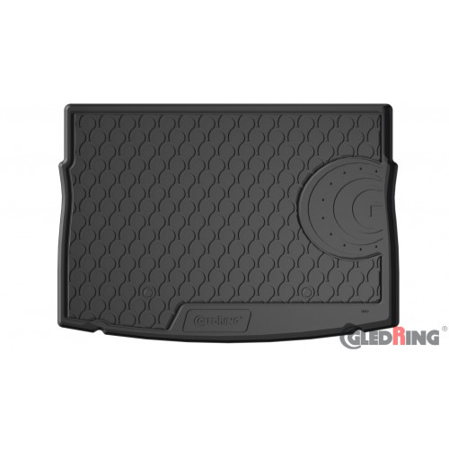 Original Gledring Premium Gummi Kofferraummatte - VOLKSWAGEN Golf VII HB (Oberer Boden) 2012-2020