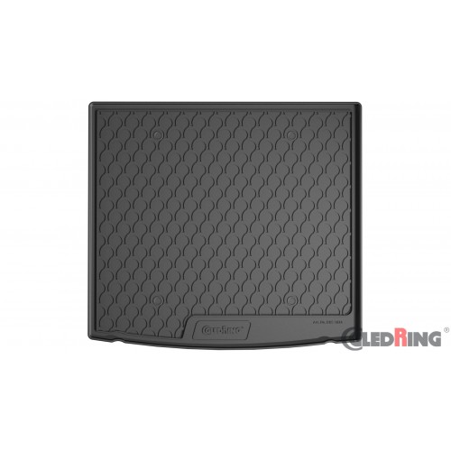 Original Gledring Premium Gummi Kofferraummatte - VOLKSWAGEN ID 4 Elektro (Oberer Boden) 2021->