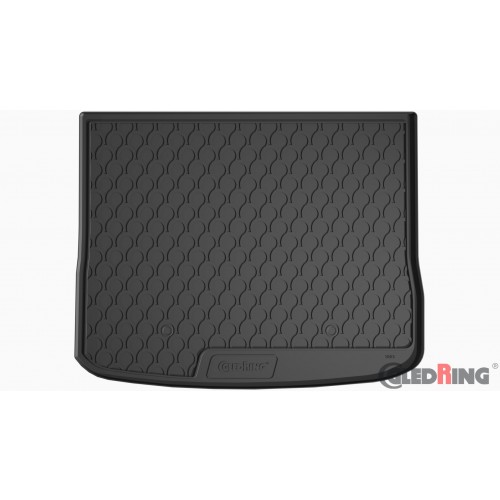 Original Gledring Premium Gummi Kofferraummatte - VOLKSWAGEN Tiguan (Oberer Boden) 2007-3.2016
