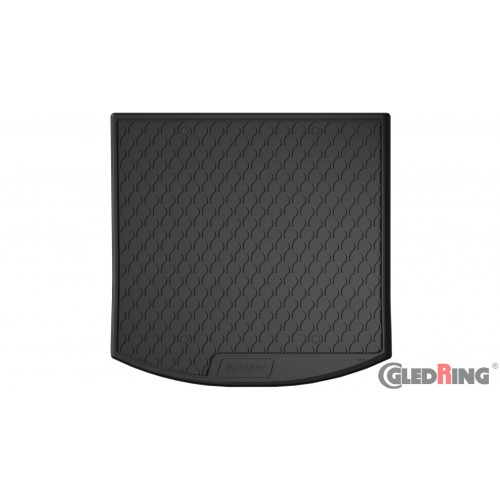 Original Gledring Premium Gummi Kofferraummatte - VOLKSWAGEN Touran 1T (Oberer Boden) 2003-2015