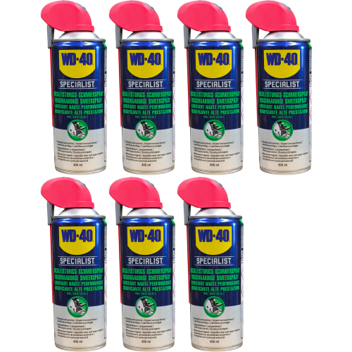 WD-40 SPECIALIST Smart Straw Hochleistungs-Schmierspray 7x 400 Milliliter